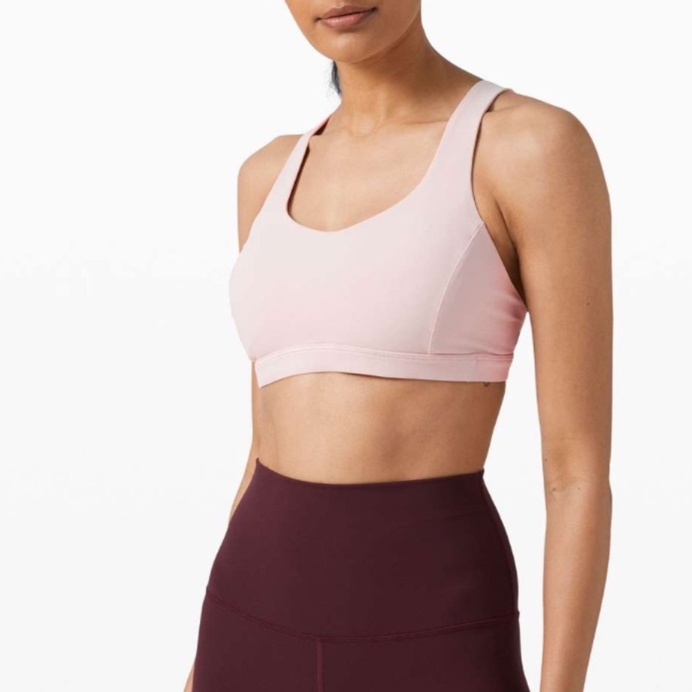 Lululemon Free to Be Serene Bra Porcelain Pink